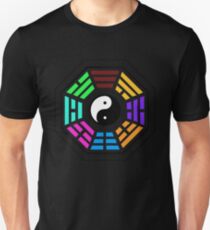 Yin yang coloured Unisex T-Shirt
