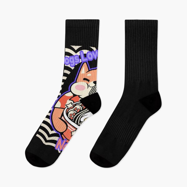 Item preview, Foodies Japanese Kawaii Anime Dog Having Ramen designed and sold by Echo Aesthetics.