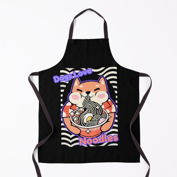 Item preview, Foodies Japanese Kawaii Anime Dog Having Ramen designed and sold by Echo Aesthetics.