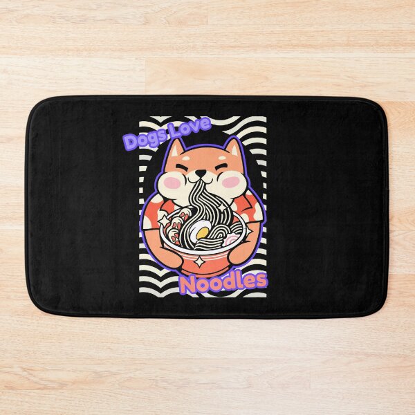Item preview, Foodies Japanese Kawaii Anime Dog Having Ramen designed and sold by Echo Aesthetics.