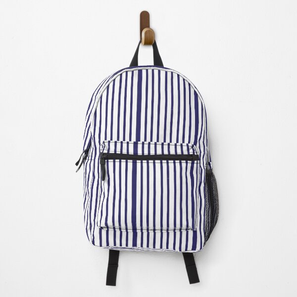Item preview, Navy Stripe Vertical Stripe Pattern designed and sold by Nisha Prabhu.