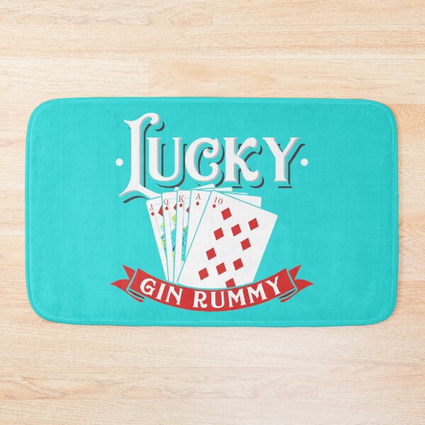 Item preview, Lucky Gin Rummy | Gin Card Game Players designed and sold by Dancing Dolphin Crafts.