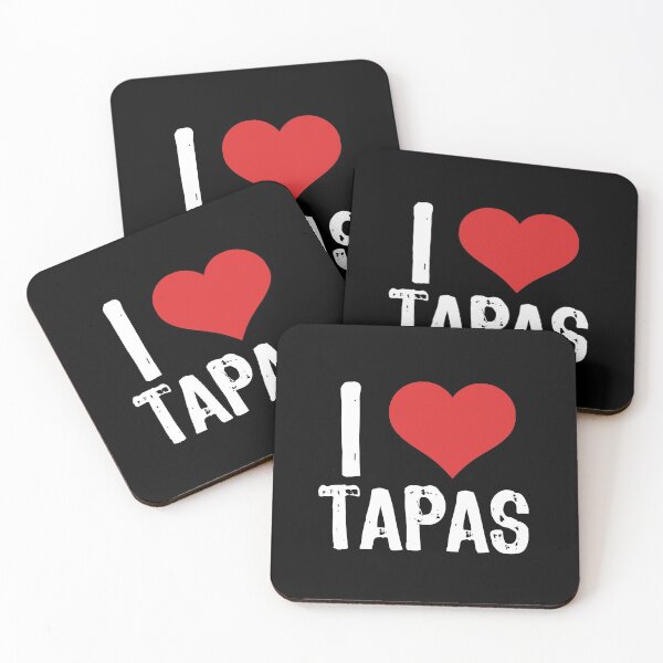Item preview, I Love Tapas designed and sold by The "I Love Everything" Shop.