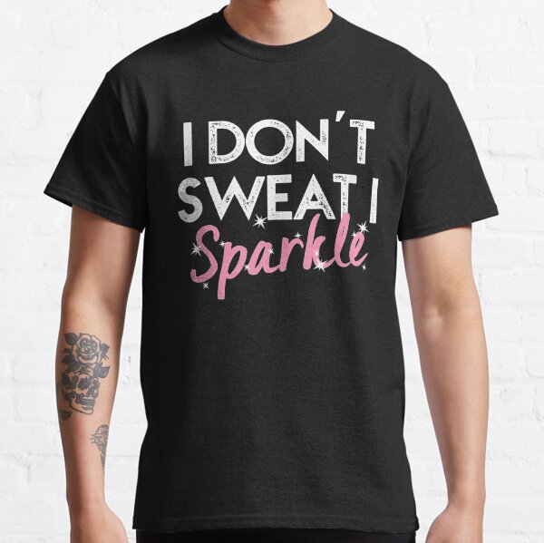 Item preview, I Don't Sweat I Sparkle Tank Top designed and sold by lethietpha.