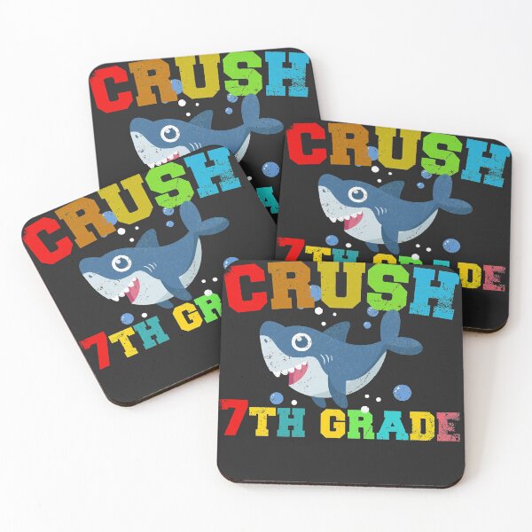 Item preview, im ready to crush 7th grade, i&x27;m ready to crush shark, sark ready to crush Essential designed and sold by marliepineda.