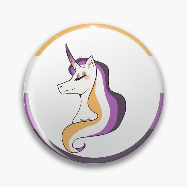 Item preview, Nonbinary Pride Unicorn designed and sold by strwbrykitty.
