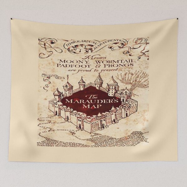 Item preview, the marauder map designed and sold by wartsari.