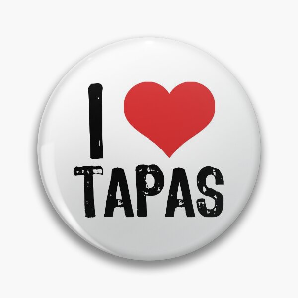 Item preview, I Love Tapas designed and sold by The "I Love Everything" Shop.