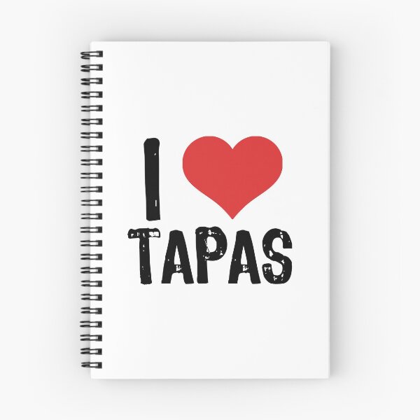 Item preview, I Love Tapas designed and sold by The "I Love Everything" Shop.