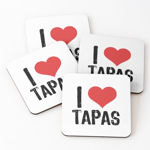 Item preview, I Love Tapas designed and sold by The "I Love Everything" Shop.