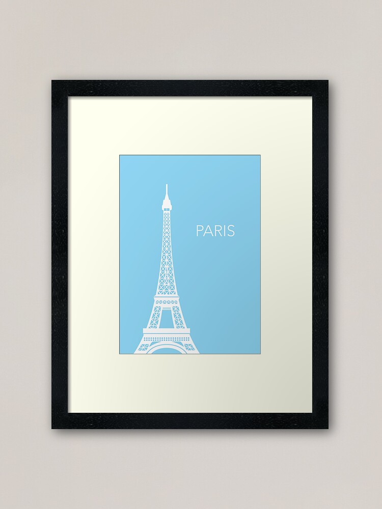 Alternate view of Paris Framed Art Print