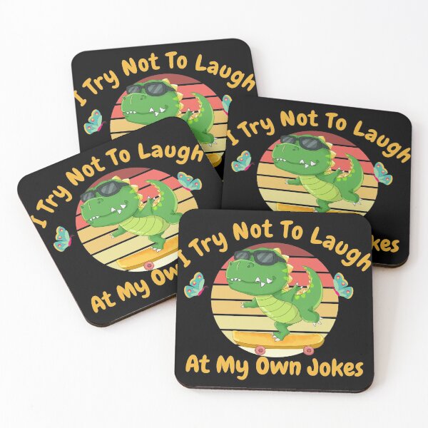 Item preview, I Try Not To Laugh At My Own Jokes designed and sold by Buzzbazaar.