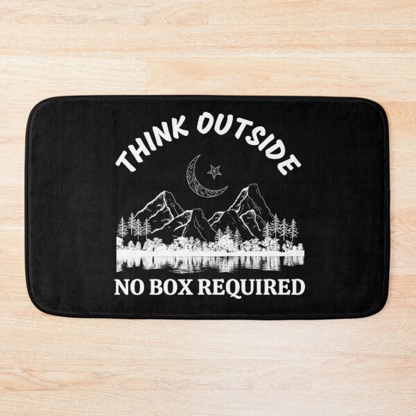 Item preview, THINK OUTSIDE NO BOX REQUIRED designed and sold by JABG-01.