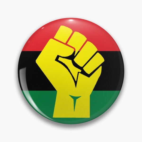 Item preview, Pan African Raised Fist Flag designed and sold by RevolutionInPaint.