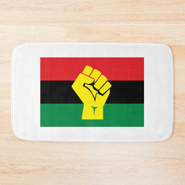 Item preview, Pan African Raised Fist Flag designed and sold by RevolutionInPaint.