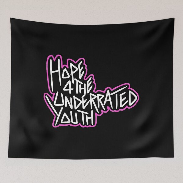 Item preview, Hope For The Underrated Youth White Purple designed and sold by SuperClimbing.