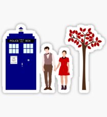 Clara and Eleven Sticker