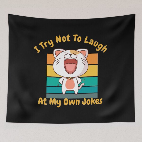 Item preview, I Try Not To Laugh At My Own Jokes designed and sold by Buzzbazaar.