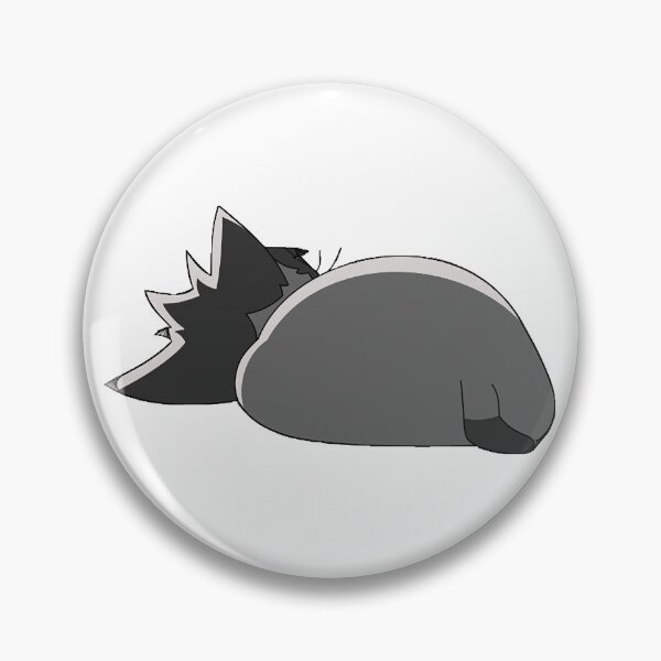 Item preview, chibi cat kuroo sleeping  designed and sold by GregoryPowers.