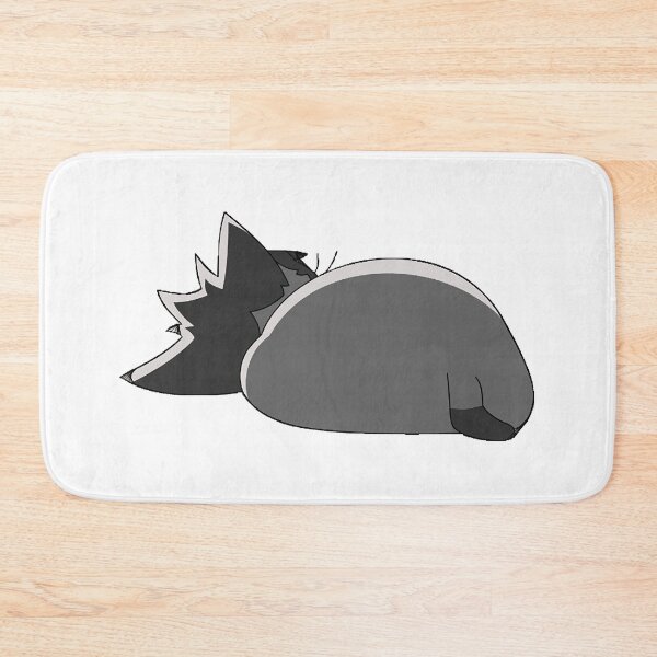 Item preview, chibi cat kuroo sleeping  designed and sold by GregoryPowers.