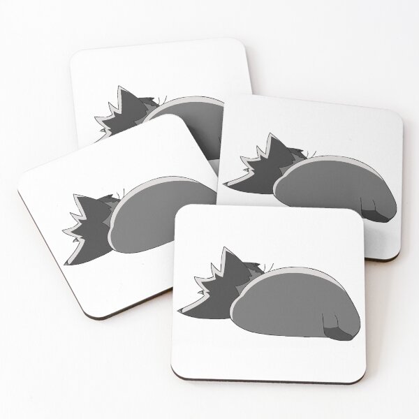 Item preview, chibi cat kuroo sleeping  designed and sold by GregoryPowers.
