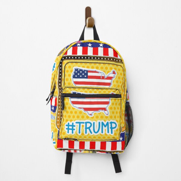 Item preview, go trump, usa trump, america great, trump, honeycomb background designed and sold by DESIGNBRAND.