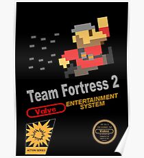 Team Fortress 2 - NES Poster