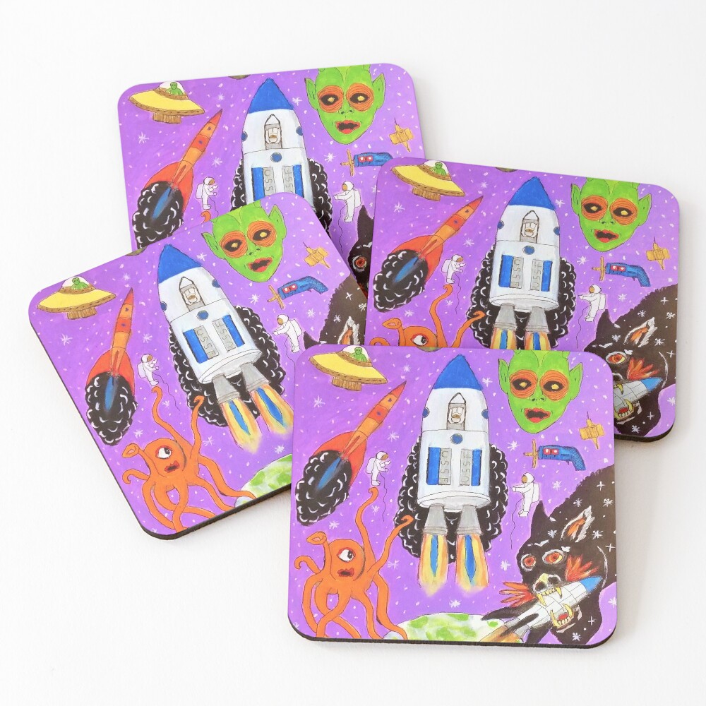 Item preview, Coasters (Set of 4) designed and sold by Createaline.