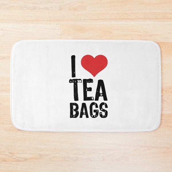 Item preview, I Love Tea Bags designed and sold by The "I Love Everything" Shop.