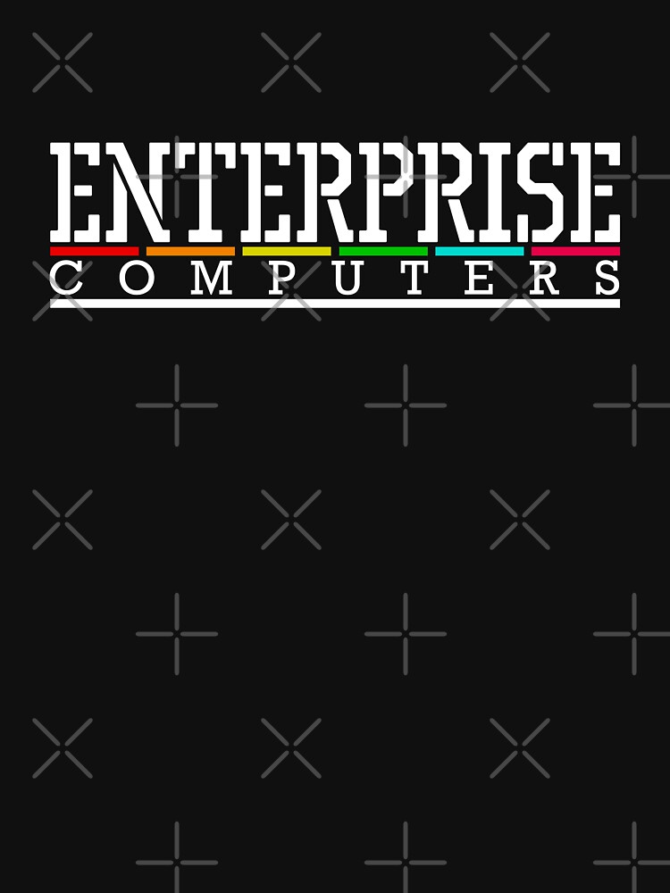 Thumbnail 7 of 7, Classic T-Shirt, Enterprise Computers Logo designed and sold by squinter-mac.