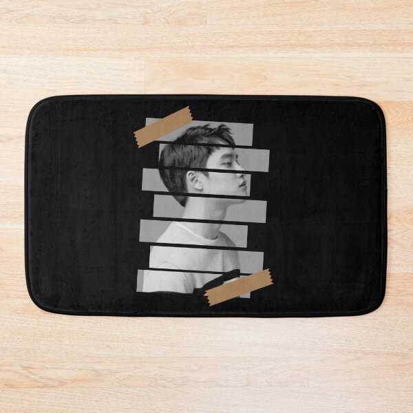 Item preview, Do Kyung Soo EXO DO Korean Kpop Monochrome Stripe Design designed and sold by Piosenka Art.