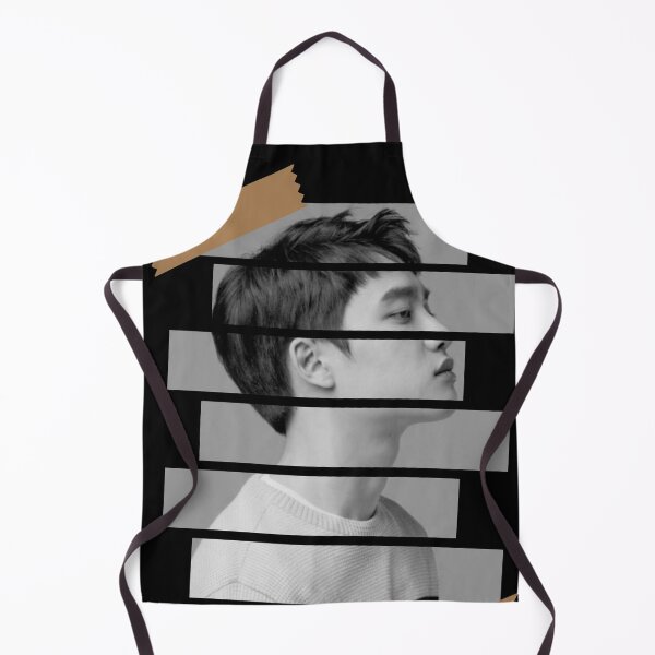 Item preview, Do Kyung Soo EXO DO Korean Kpop Monochrome Stripe Design designed and sold by Piosenka Art.