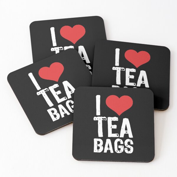 Item preview, I Love Tea Bags designed and sold by The "I Love Everything" Shop.