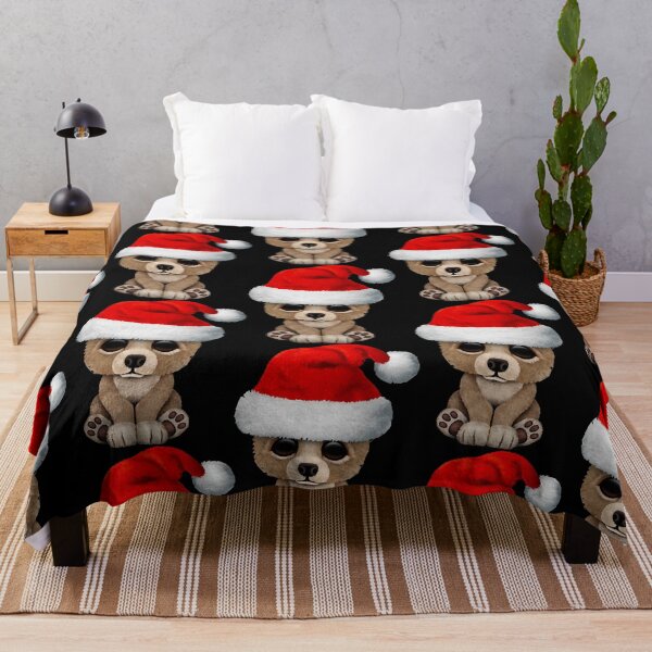 Item preview, Baby Bear Wearing a Santa Hat designed and sold by Dauterman03.