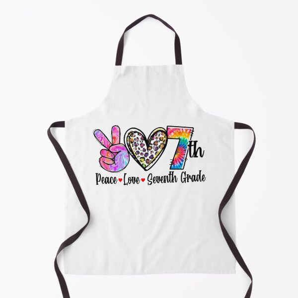 Item preview, Peace Love 7th Grade designed and sold by SpecialGift79.