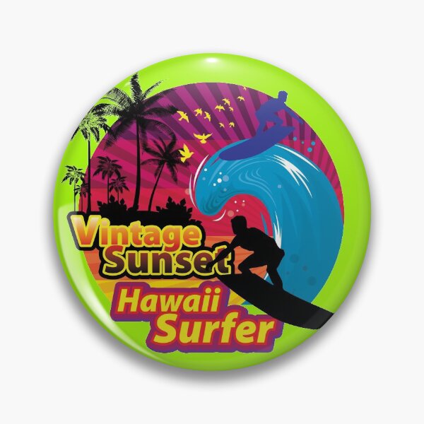 Item preview, VINTAGE SUNSET SURFER designed and sold by RIGHTCHUS.