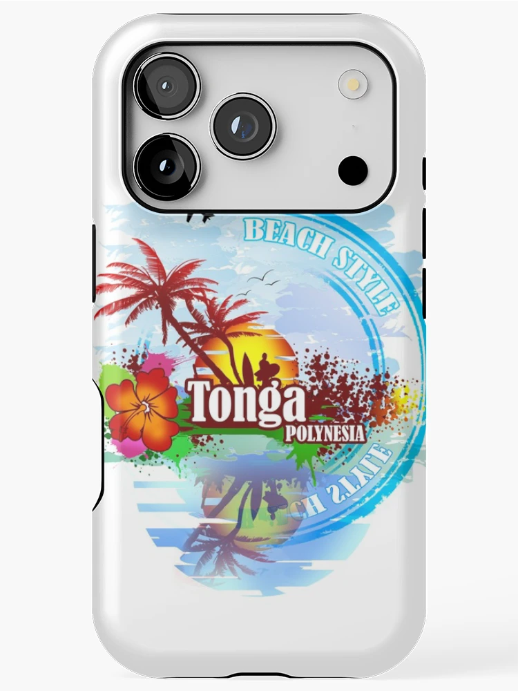 Thumbnail 1 of 4, iPhone Case, Tonga Polynesia designed and sold by dejava.