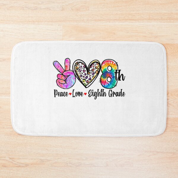 Item preview, Peace Love 8th Grade designed and sold by SpecialGift79.