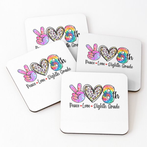 Item preview, Peace Love 8th Grade designed and sold by SpecialGift79.