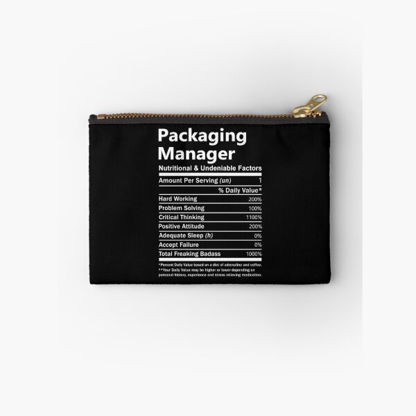 Item preview, Packaging Manager T Shirt - Nutritional And Undeniable Factors Gift Item Tee designed and sold by isachsenan.