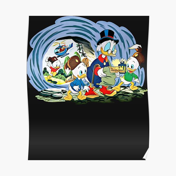 quot Ducktales classic cartoon series Classic quot Poster by gillianasialc