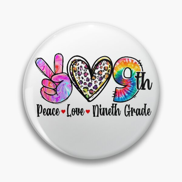 Item preview, Peace Love 9th Grade designed and sold by SpecialGift79.