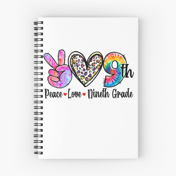 Item preview, Peace Love 9th Grade designed and sold by SpecialGift79.