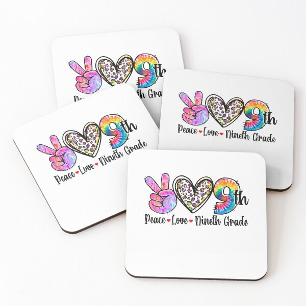 Item preview, Peace Love 9th Grade designed and sold by SpecialGift79.