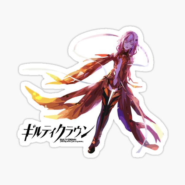 Inori Yuzuriha (Guilty Crown) Sticker for Sale by CherinMew