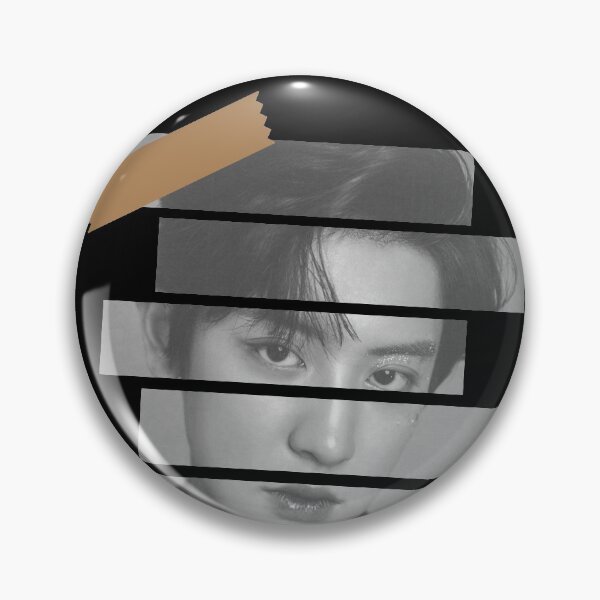 Item preview, Park Chanyeol EXO Chanyeol Korean Kpop Monochrome Stripe Design designed and sold by Piosenka Art.