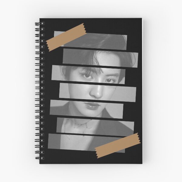 Item preview, Park Chanyeol EXO Chanyeol Korean Kpop Monochrome Stripe Design designed and sold by Piosenka Art.