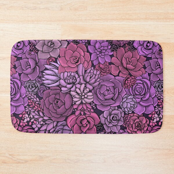 Item preview, Succulent garden in pink and violet designed and sold by Katerina Mitkova Kirilova.