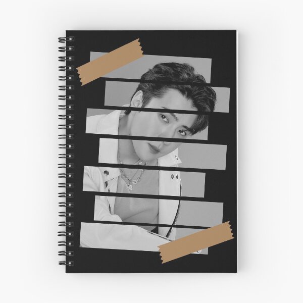 Item preview, Oh Sehun EXO Sehun Korean Kpop Monochrome Stripe Design designed and sold by Piosenka Art.