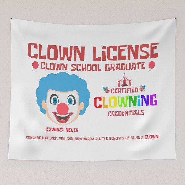 Aperçu de l'œuvre licence de clown ii créée et vendue par rsty11.